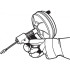 RIDGID POWER-SPIN+ Reinigungsgerät mit automatischen Spiralenvorschub
