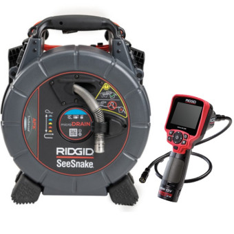 RIDGID SeeSnake microDrain APX Inspektionskamerasystem mit TruSense, Ø 32 - 75 mm