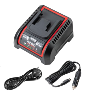 Ridgid 230V Schnellladegerät für 2,5 Ah und 5,0 Ah