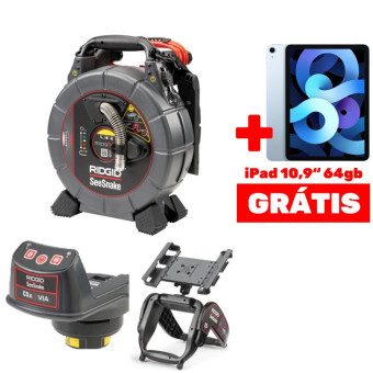 RIDGID Inspektionskamerasystem SeeSnake microReel APX mit TruSense, Ø 40 - 100 mm