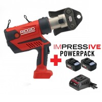 RIDGID Presswerkzeug RP 350-B (AKKU 18V) mit drei Backen